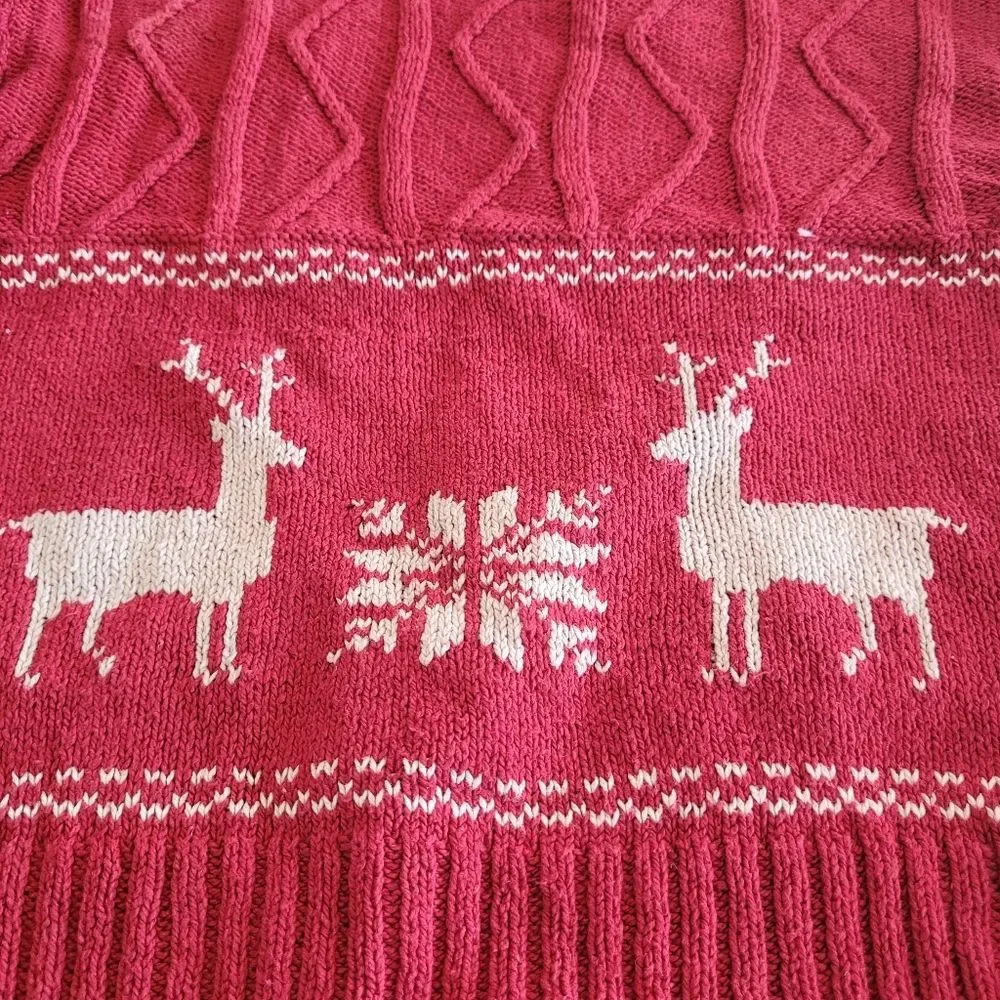 Ralph Lauren Preppy Cotton Knit Sweater Size 12-24M